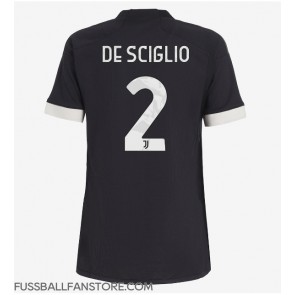 Juventus Mattia De Sciglio #2 Replik 3rd trikot Damen 2023-24 Kurzarm